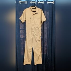 Colossus Work wear Tan Short Sleeve Jumpsuit